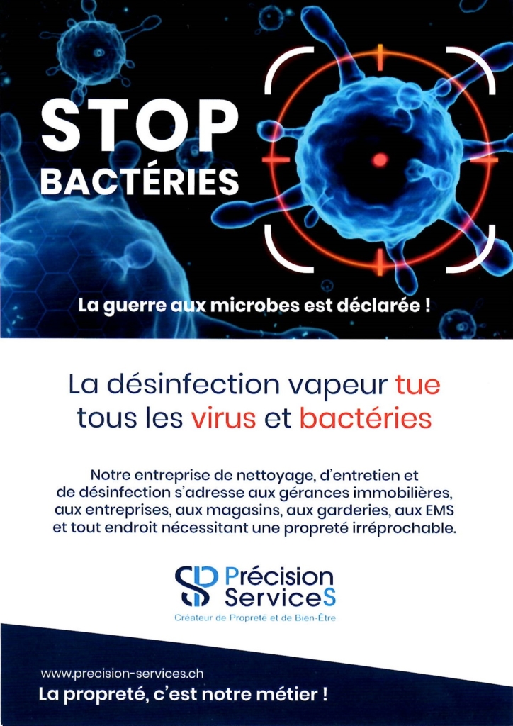 Coronavirus Covid-19 – Désinfection efficace