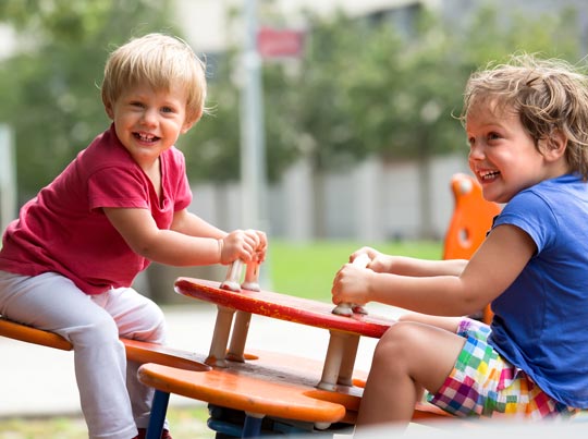 Jardin publique enfants respect environnementt precision services lausanne